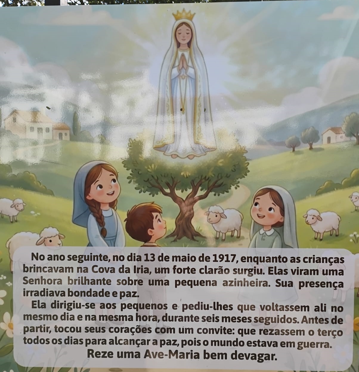 A primeira aparição