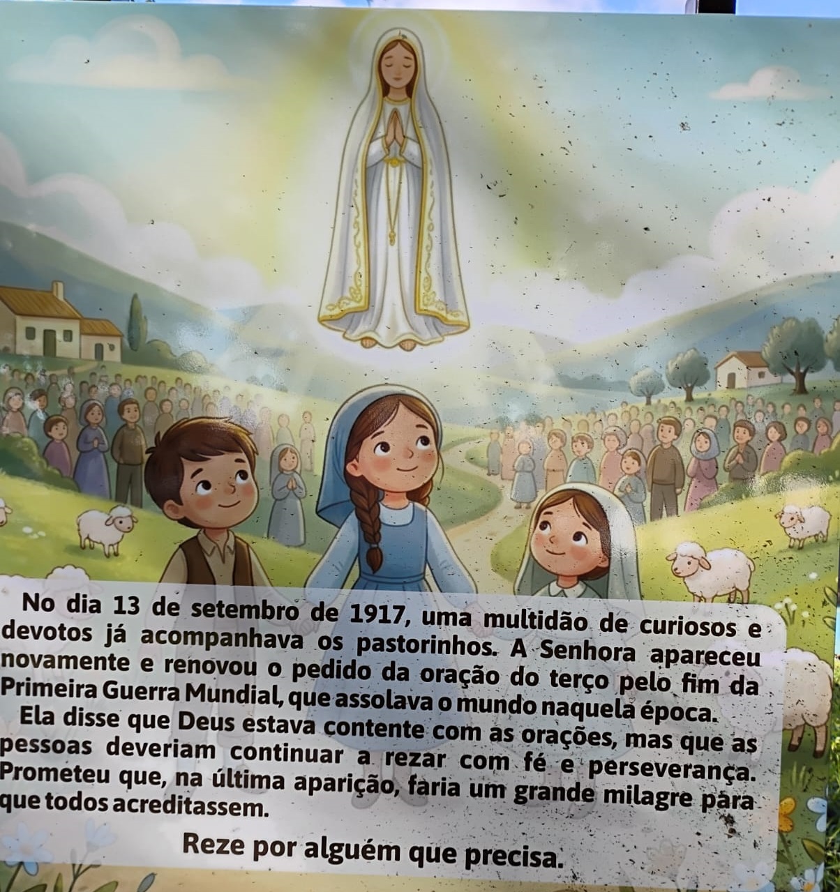 O pedido pela paz
