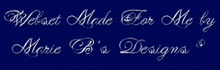 © Marie B's Designs