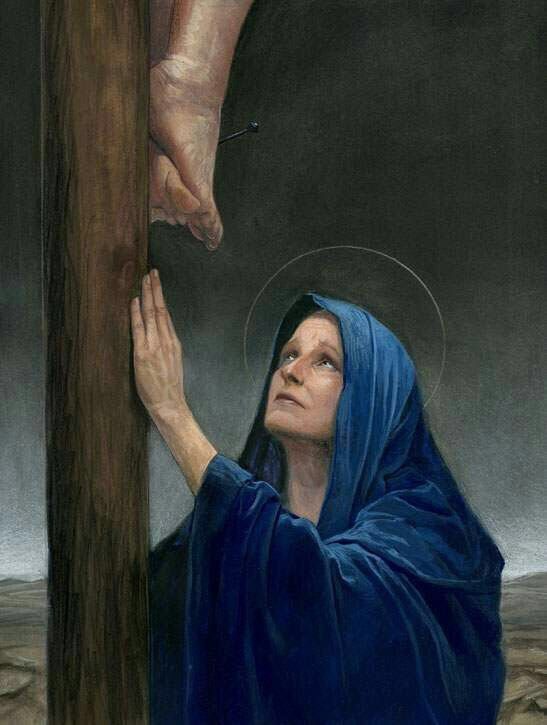 Maria aos pés da Cruz