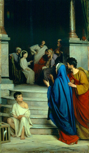 Jesus entre os Doutores no Templo