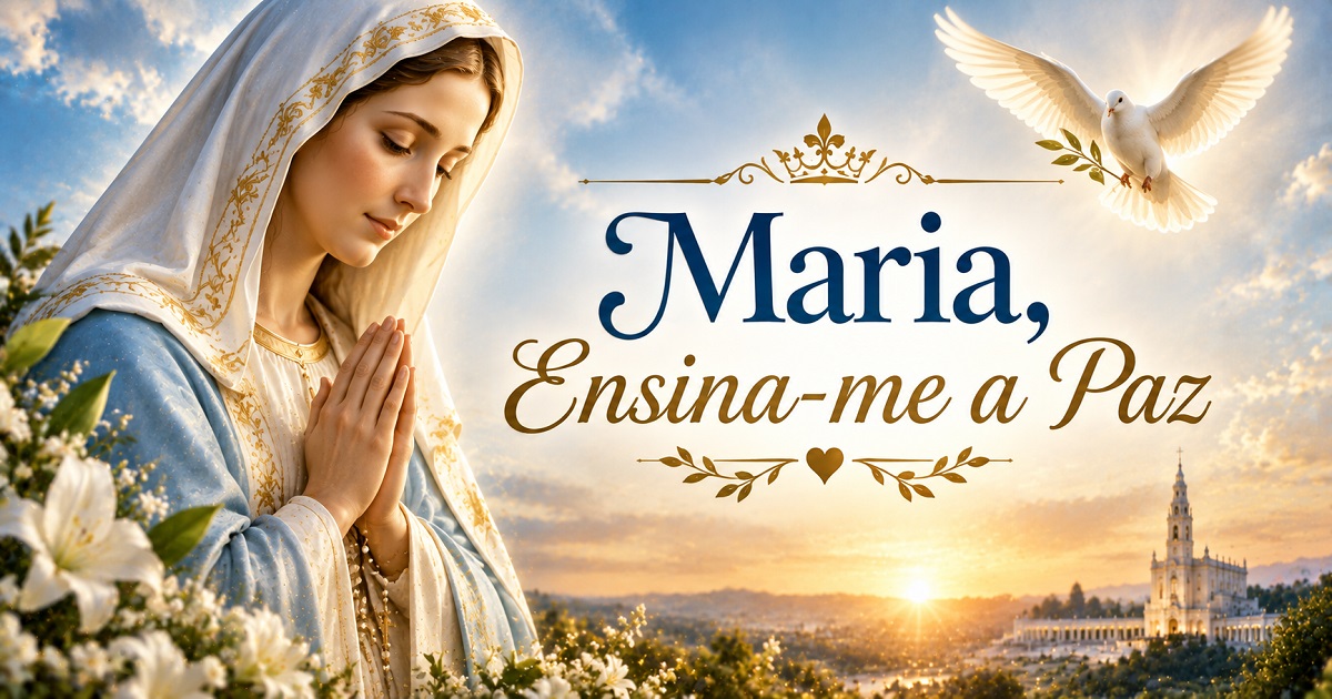 Maria, Ensina-me a Paz - Nossa Senhora de Fátima