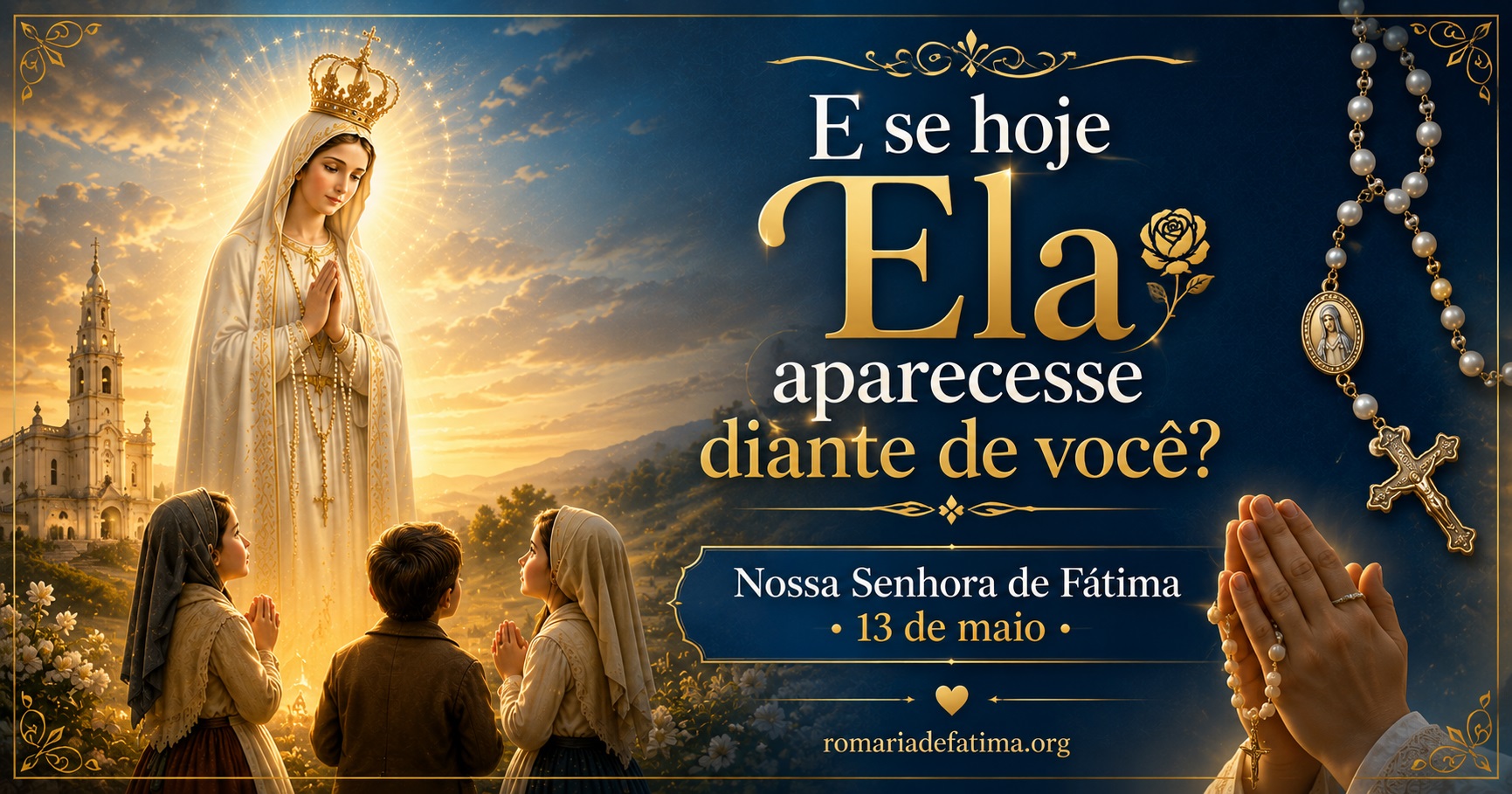Nossa Senhora de Fátima - 13 de maio