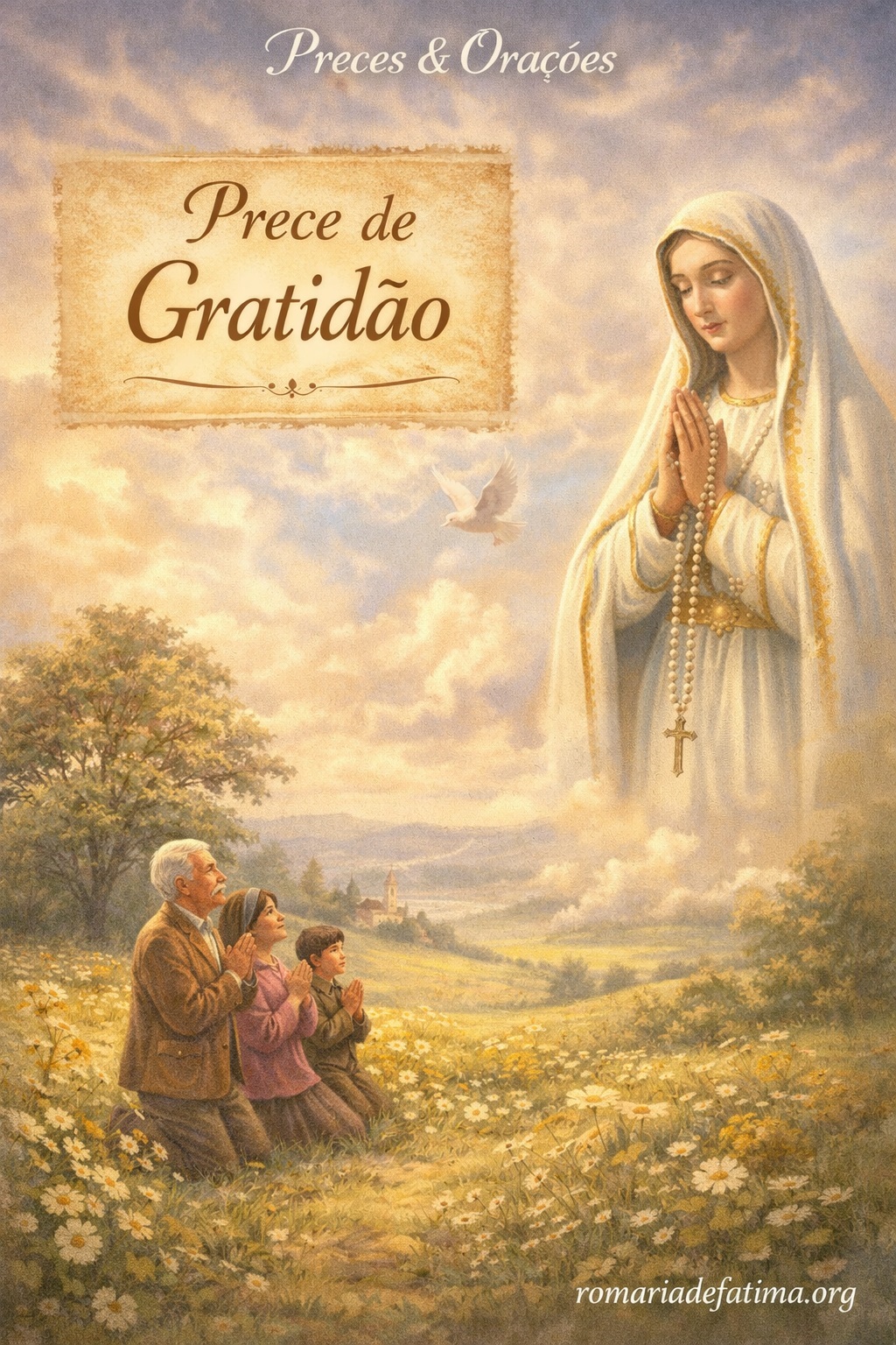 Prece de Gratidão - Ação de Graças a Deus